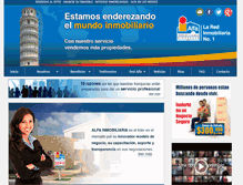 Tablet Screenshot of franquiciasinmobiliarias.mx